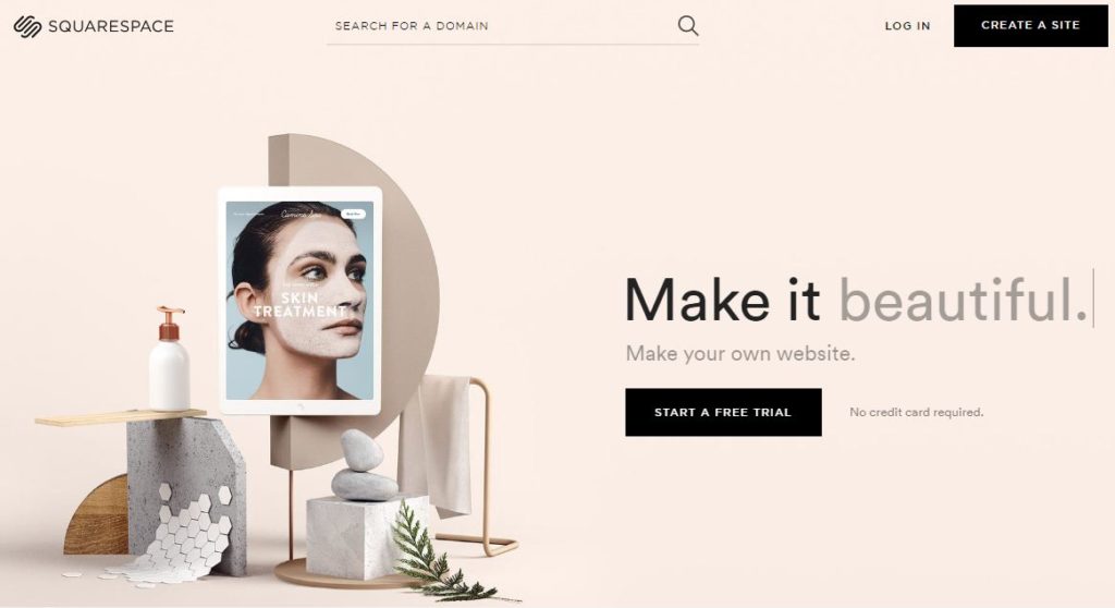 squarespace bloggign platform