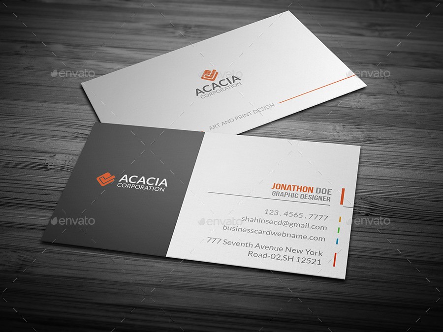 simple business cards