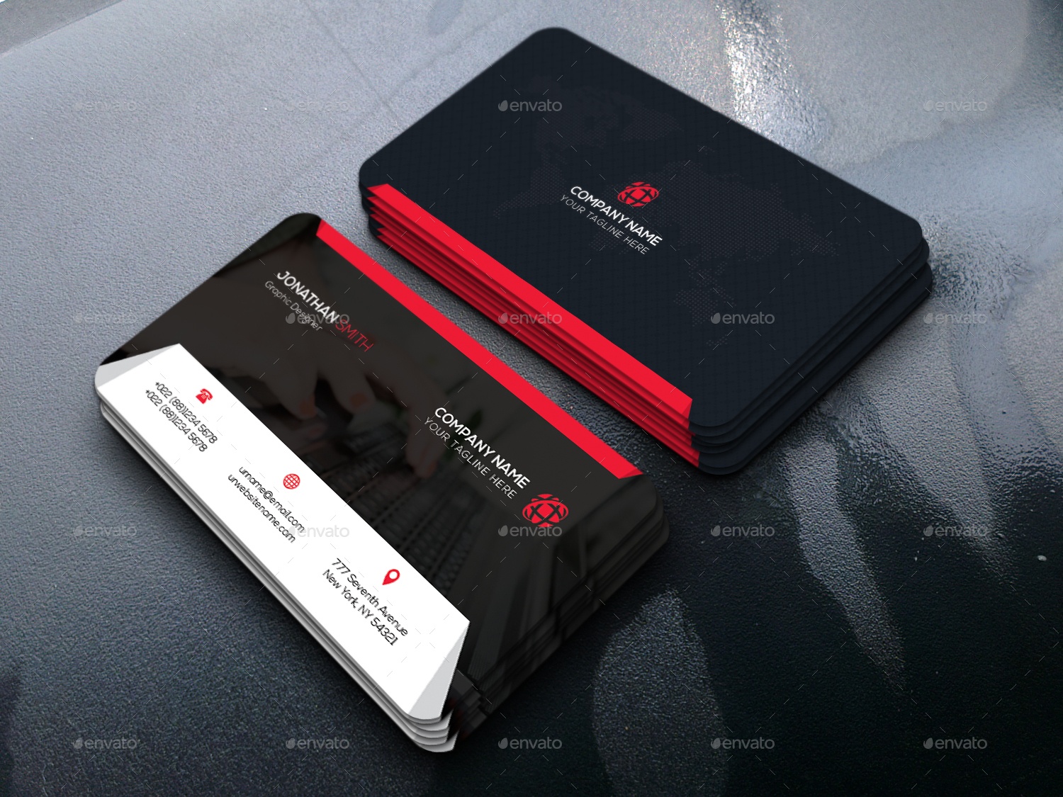 simple business cards