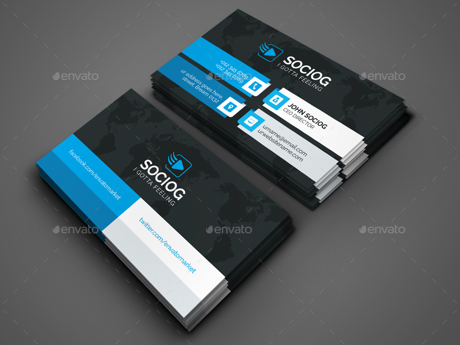 simple business card