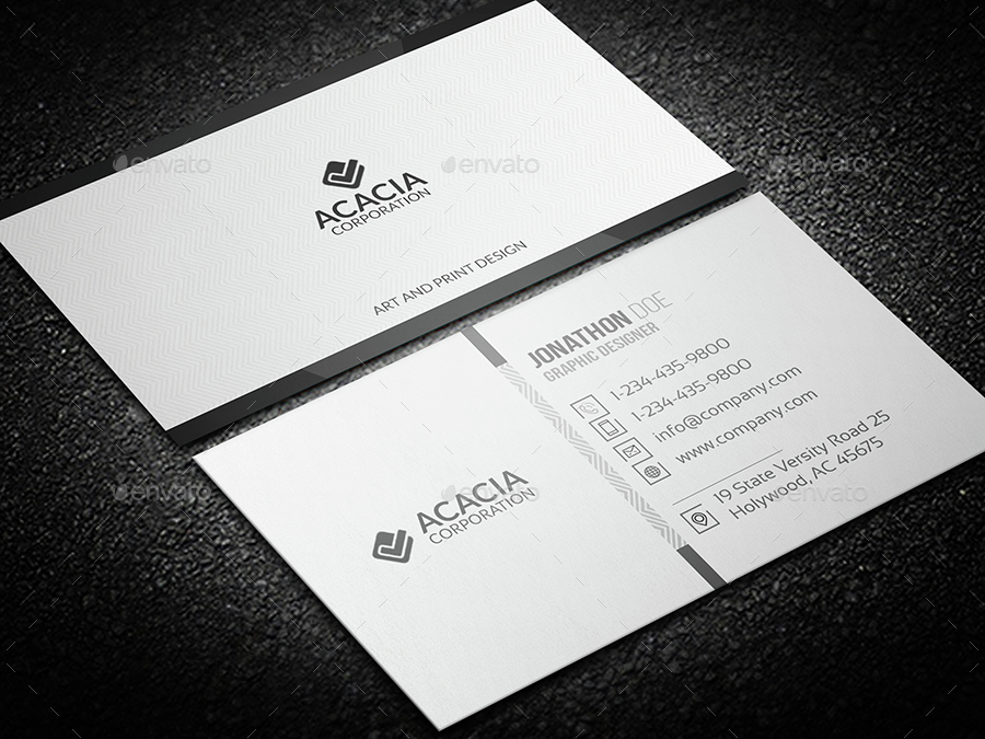 simple business cards