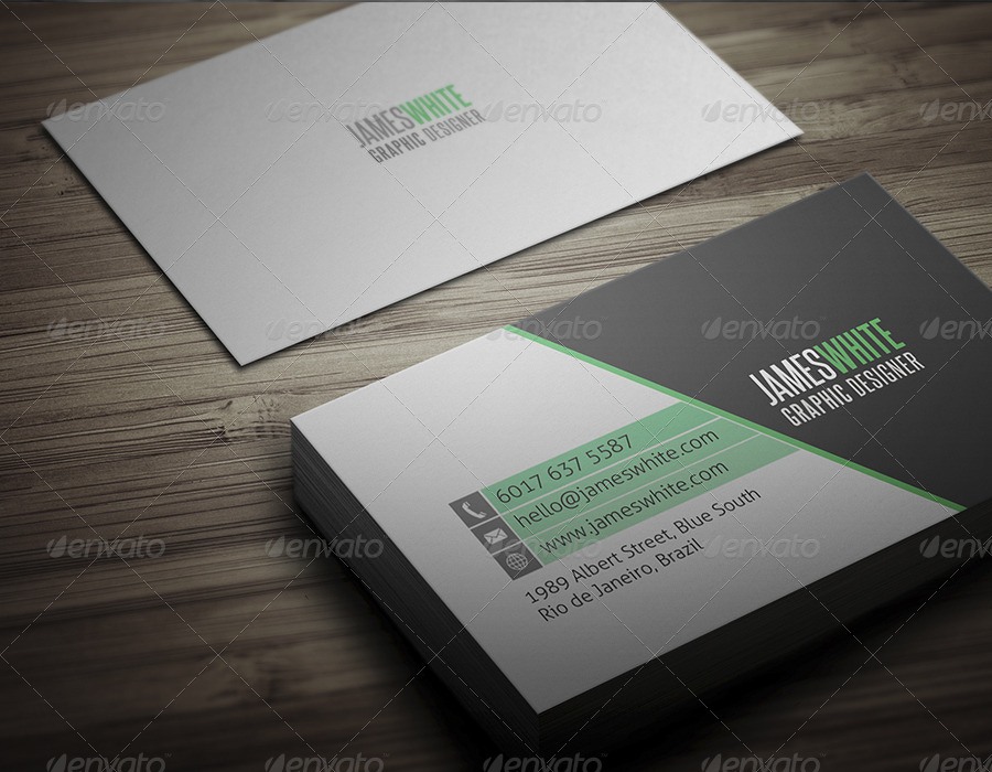 simple business cards