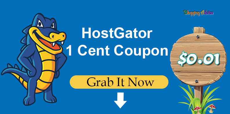 HostGator 1 Cent Coupon 